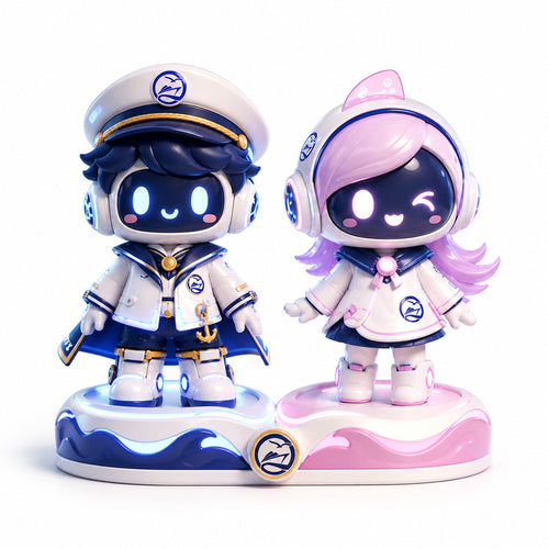 Feifei & Sisi Dual Bedside Light featuring Feifei & Sisi from the FEX Kids collection