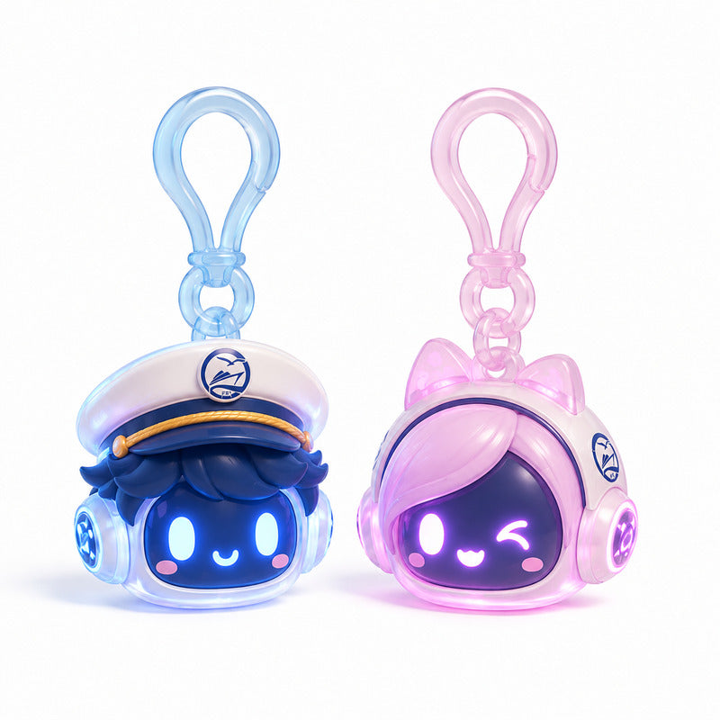 Feifei & Sisi Light-Up Bag Charm Duo featuring Feifei & Sisi from the FEX Kids collection