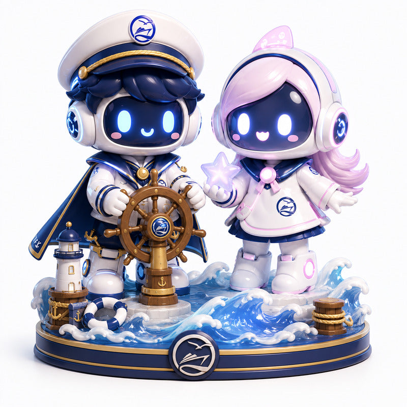 Feifei & Sisi Together We Sail Figure Set featuring Feifei & Sisi from the FEX Kids collection