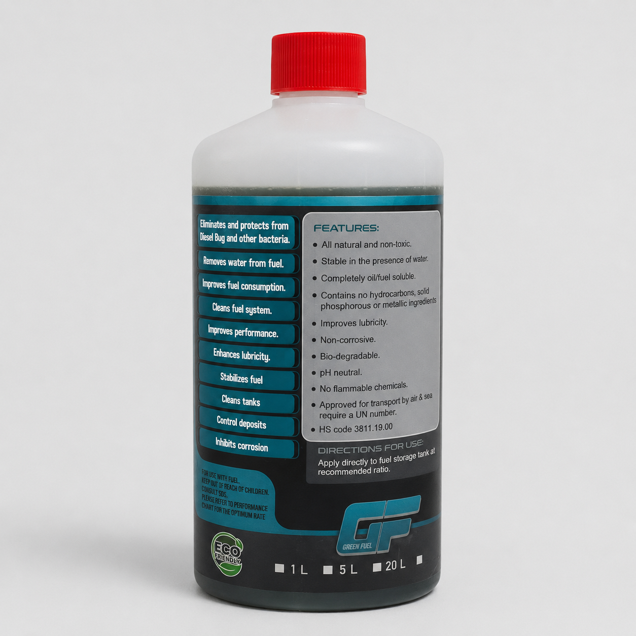 GFX Land Fuel Additive – 10 × 1 L Case